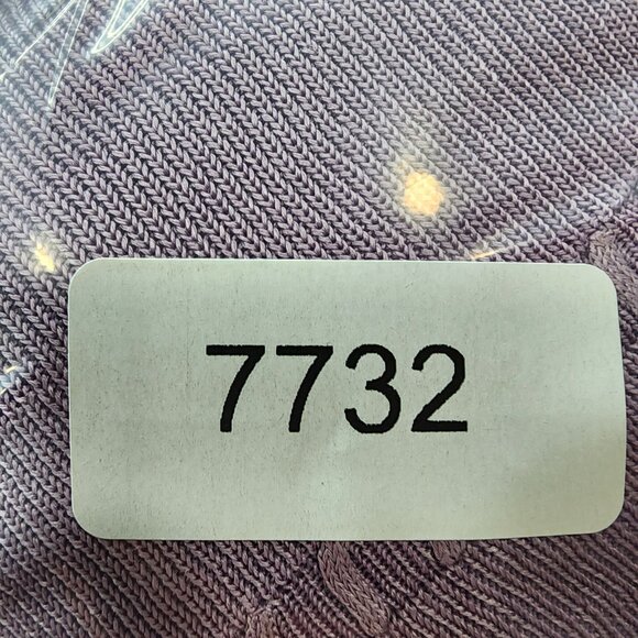 Womens Purple Saks Fifth Avenue 100% Tussah Silk Cardigan Sweater Button Down L - Picture 8 of 8